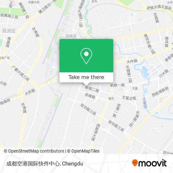 成都空港国际快件中心 map