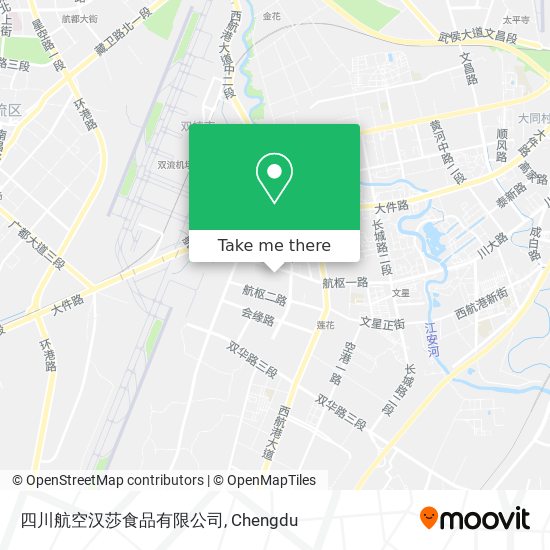 四川航空汉莎食品有限公司 map