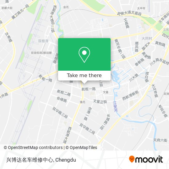 兴博达名车维修中心 map