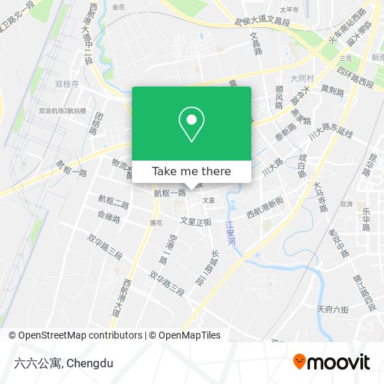 六六公寓 map