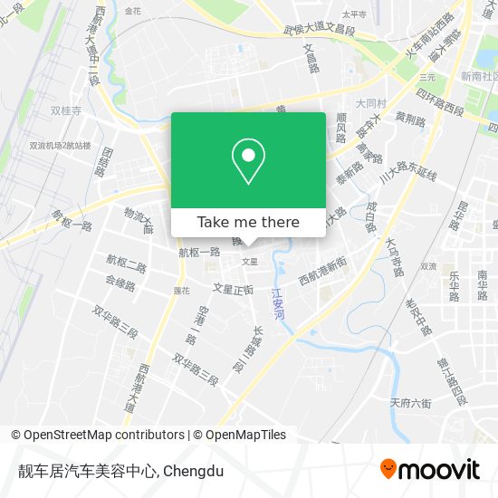 靓车居汽车美容中心 map