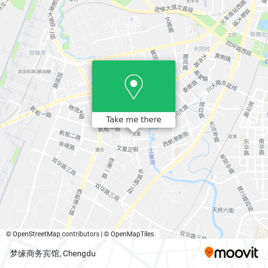 梦缘商务宾馆 map