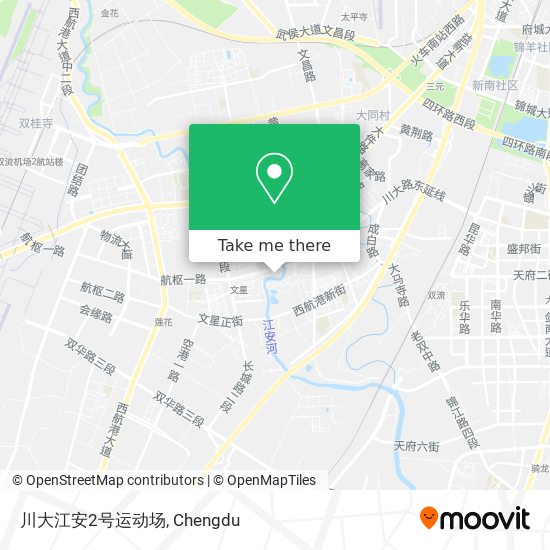川大江安2号运动场 map