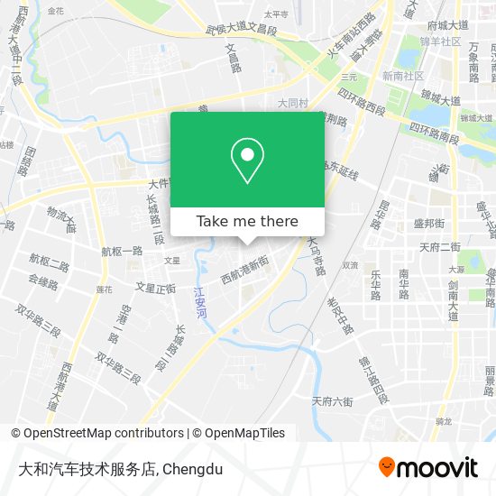 大和汽车技术服务店 map