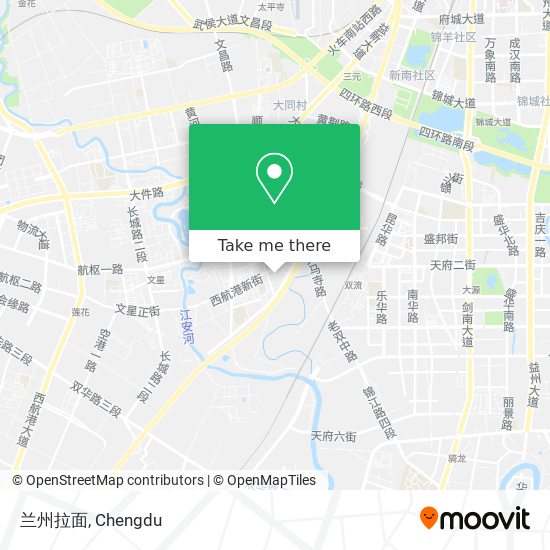 兰州拉面 map