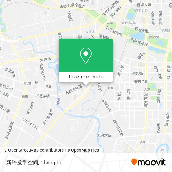 新琦发型空间 map