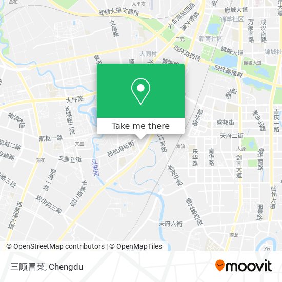 三顾冒菜 map