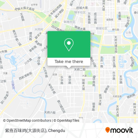 紫燕百味鸡(大源街店) map