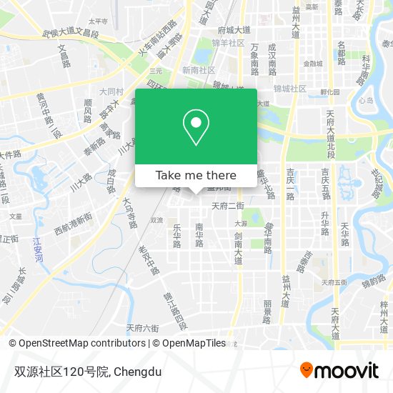 双源社区120号院 map