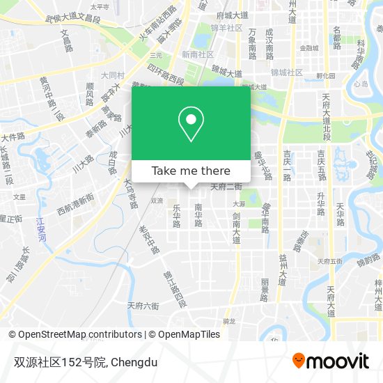 双源社区152号院 map