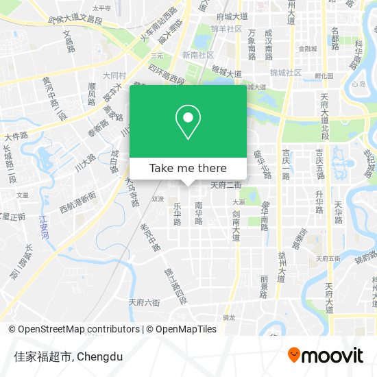 佳家福超市 map