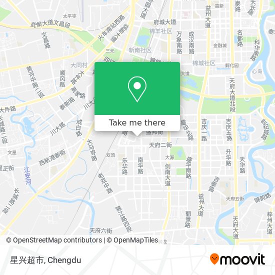星兴超市 map