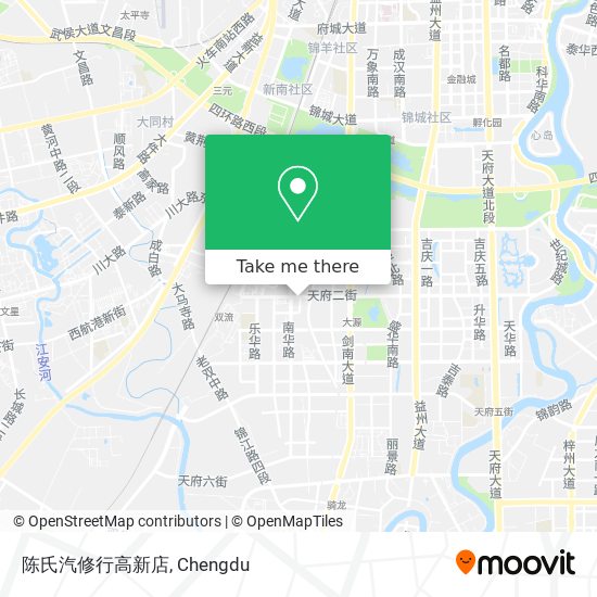 陈氏汽修行高新店 map