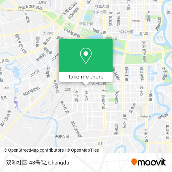 双和社区-48号院 map