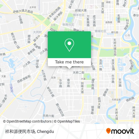 祥和源便民市场 map