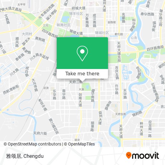 雅颂居 map