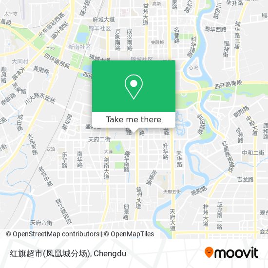 红旗超市(凤凰城分场) map