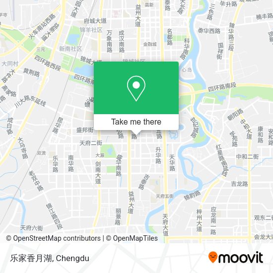 乐家香月湖 map