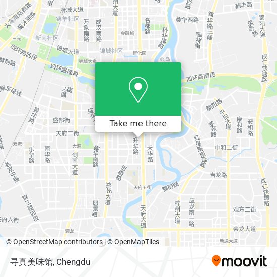 寻真美味馆 map