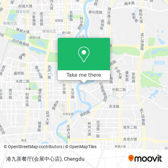 港九茶餐厅(会展中心店) map