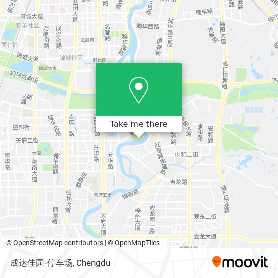 成达佳园-停车场 map