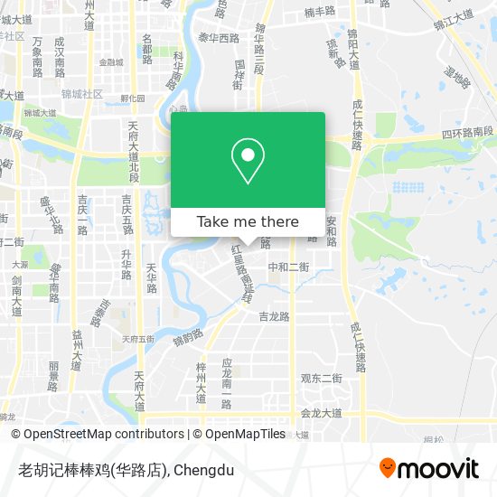 老胡记棒棒鸡(华路店) map