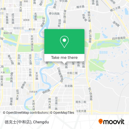 德克士(中和店) map