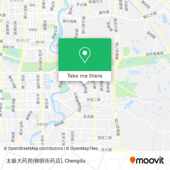 太极大药房(柳荫街药店) map