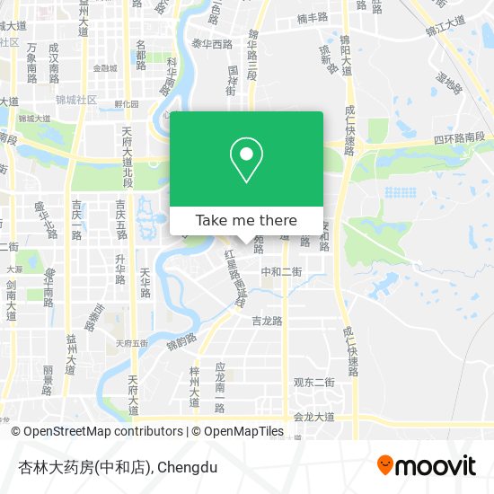 杏林大药房(中和店) map