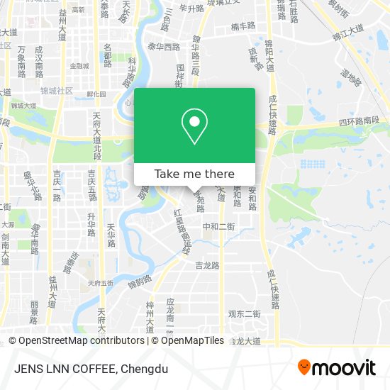 JENS LNN COFFEE map