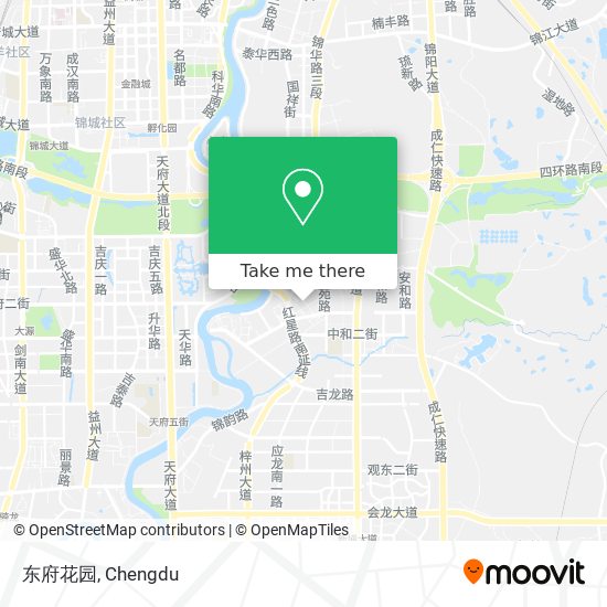 东府花园 map