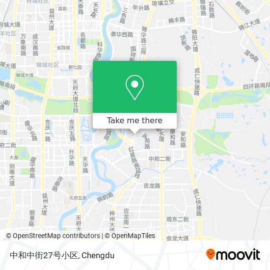 中和中街27号小区 map