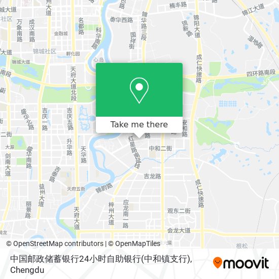 中国邮政储蓄银行24小时自助银行(中和镇支行) map