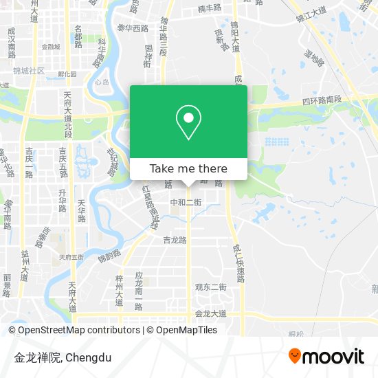 金龙禅院 map