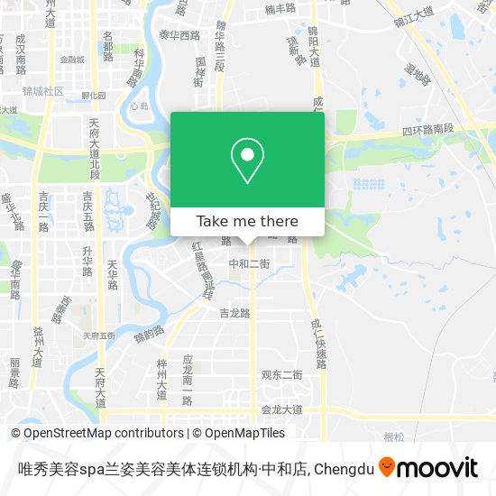 唯秀美容spa兰姿美容美体连锁机构·中和店 map