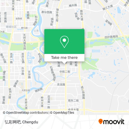 弘彩网吧 map