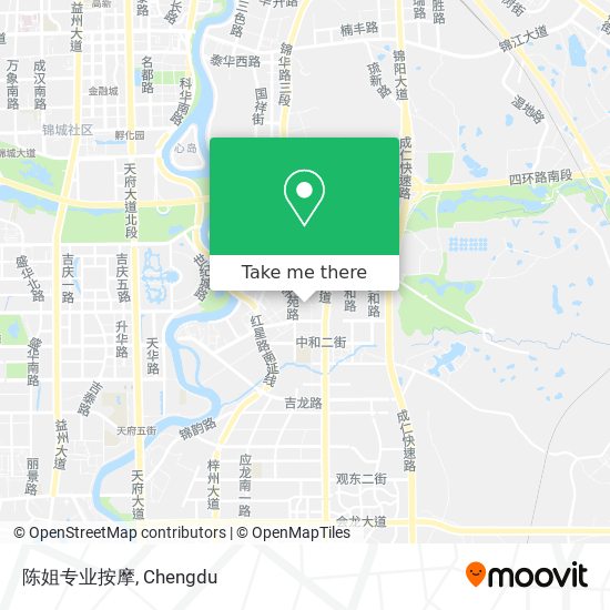 陈姐专业按摩 map