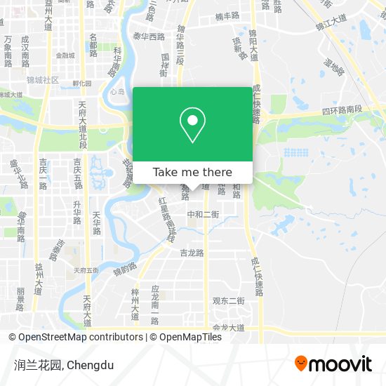 润兰花园 map