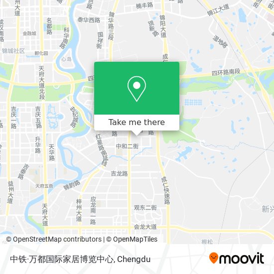 中铁·万都国际家居博览中心 map