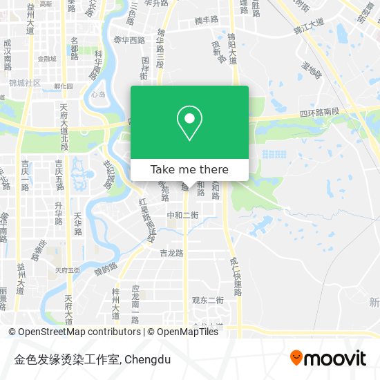 金色发缘烫染工作室 map