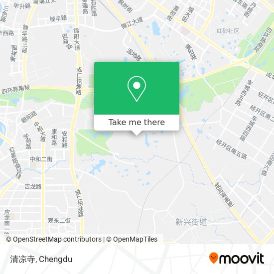 清凉寺 map