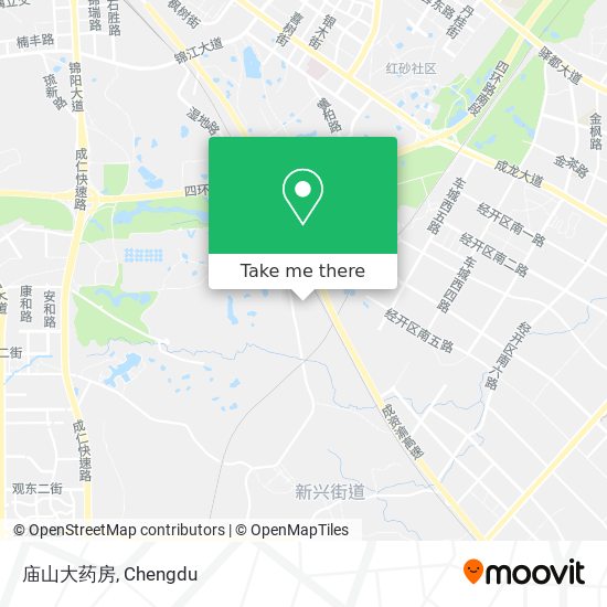 庙山大药房 map