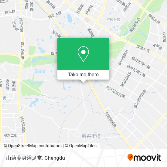 山药养身浴足堂 map