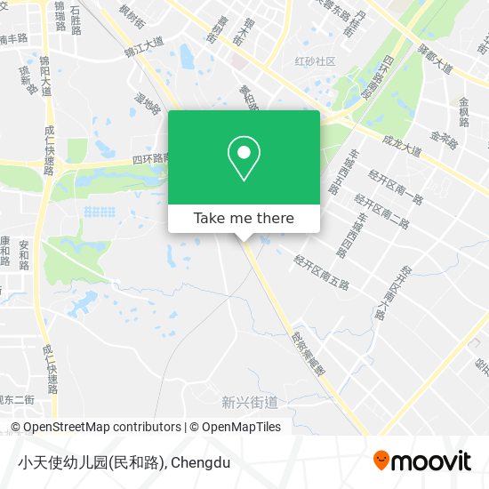 小天使幼儿园(民和路) map