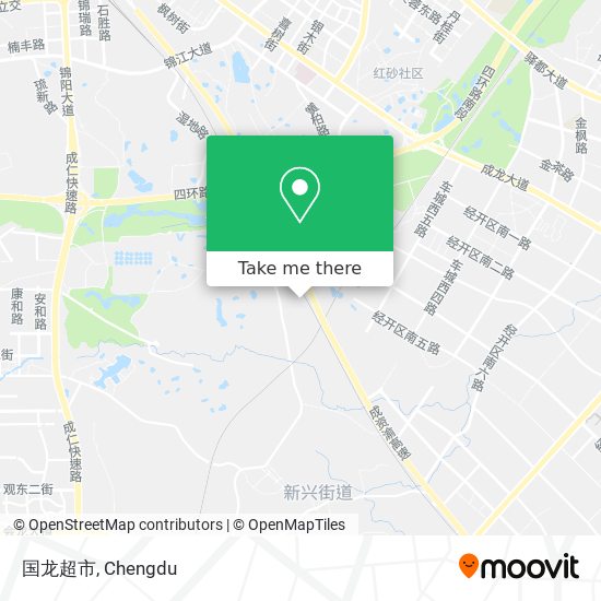 国龙超市 map