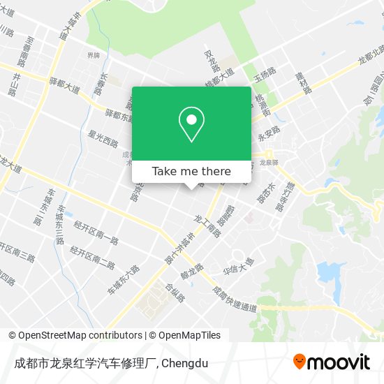 成都市龙泉红学汽车修理厂 map