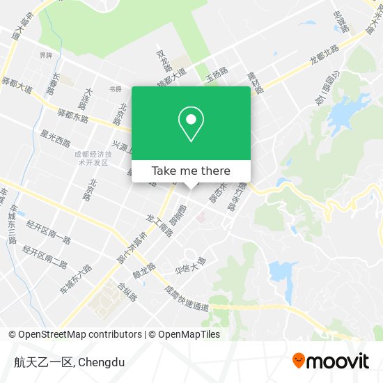 航天乙一区 map