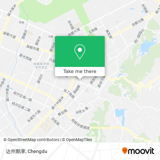 达州鹅掌 map