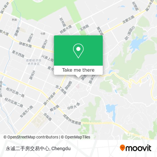 永诚二手房交易中心 map