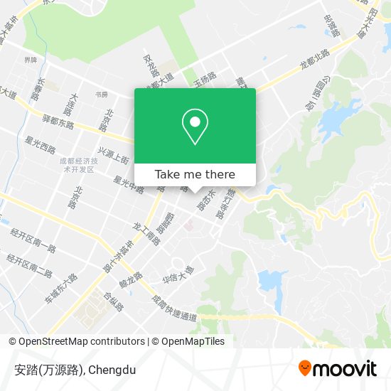 安踏(万源路) map
